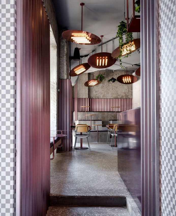 Moscow City Chic Sparkle in Pink by Crosby Studios - InteriorZine