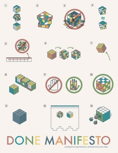 Bre Pettis | I Make Things - Bre Pettis Blog - The Cult of Done Manifesto #manifesto #organize #done