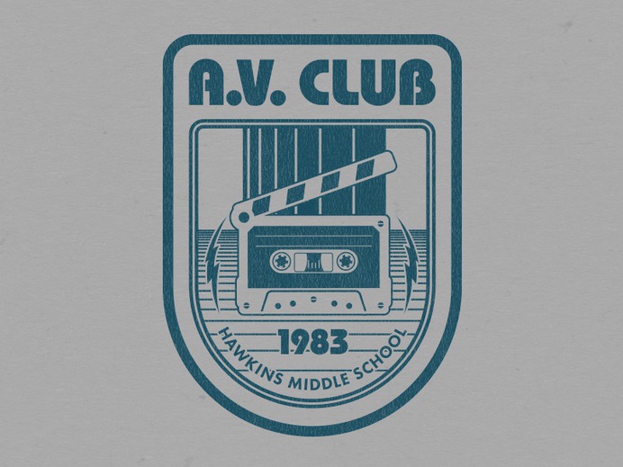 Hawkins Middle A.V. Club by Josh Cooper