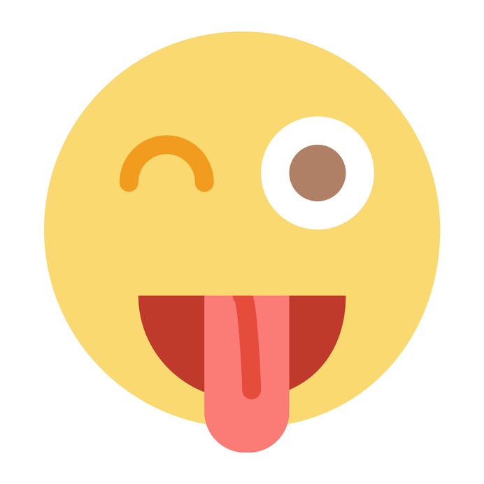 See more icon inspiration related to face, emoticon, smiley, wink, emotion, feelings, people, smiling and interface on Flaticon.