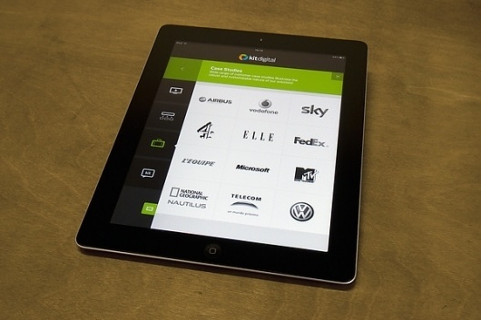 kit digital iPad app on the Behance Network #application #ipad #design #web