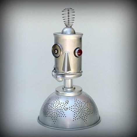Ground Control to Major Tom robot nightlight | iainclaridge.net #homemade #robot