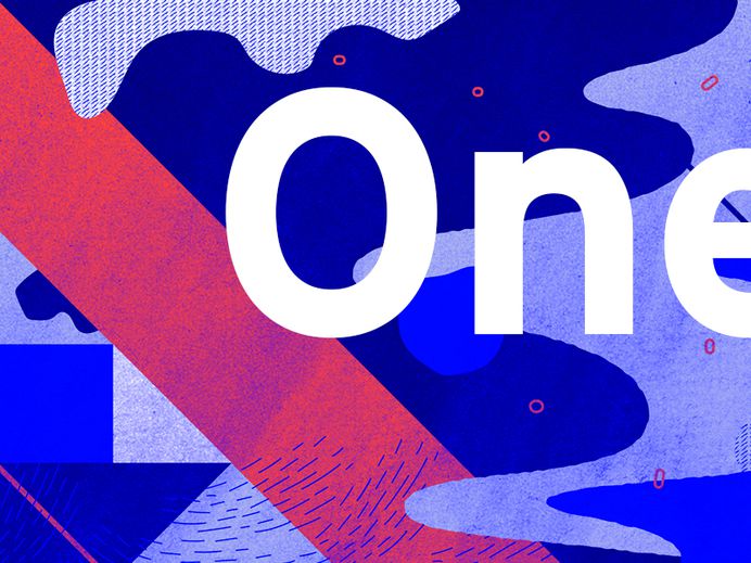 One? exploration studio wavvy texture abstract type illustration pattern