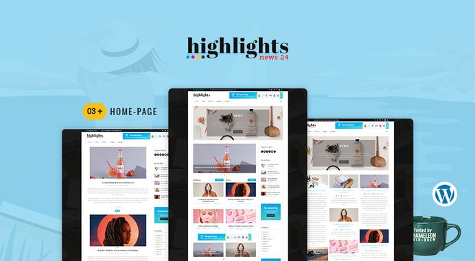 #FREE #Highlights - #WordPress #Personal #Blog #Magazine #Theme | #TemplateTrip #Website #Templates