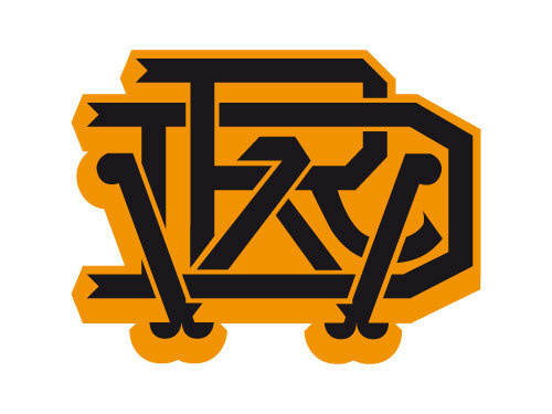DRW Monogram / Dirty Rebel Wear - www.mrzyan.com https://www.behance.net/gallery/23656907/DRW-MONOGRAM-(Dirty-Rebel-Wear) #monogram #lettering #letters #custom