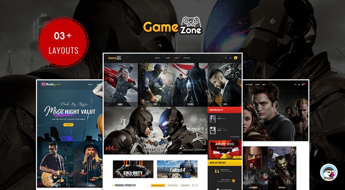 #Game Zone - #Prestashop #Responsive #Theme | #TemplateTrip #eCommerce #Website #Template