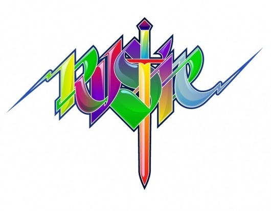 Rustie « Jonathan Zawada #type #illustration #jonathan #zawada