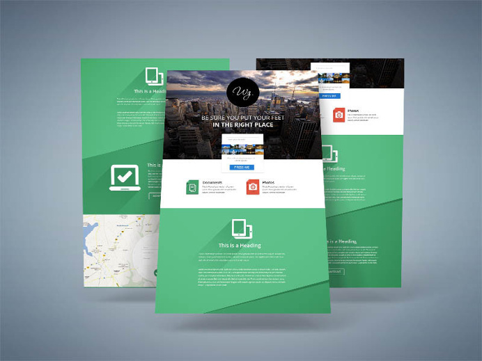 Single PSD template