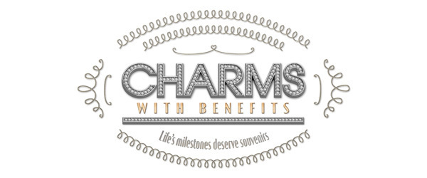 Charms with Benefits logo #typographic #logo #design #lettering