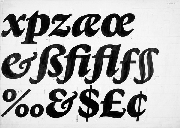 Bram de Does - Lexicon #type #drawing #sketch #lexicon