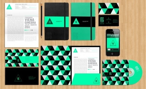 identity | grafic life #triangle #identity #stationary