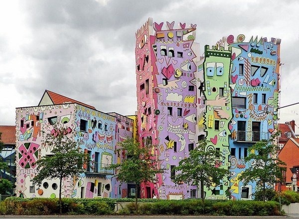 Brunswick bright residential buildings #bright #architecture #art #exterior #buildings
