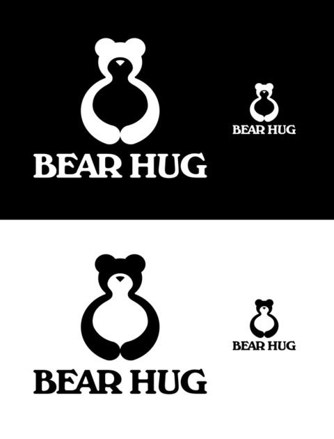 Logo Design: Bear Hug on the Behance Network #bear