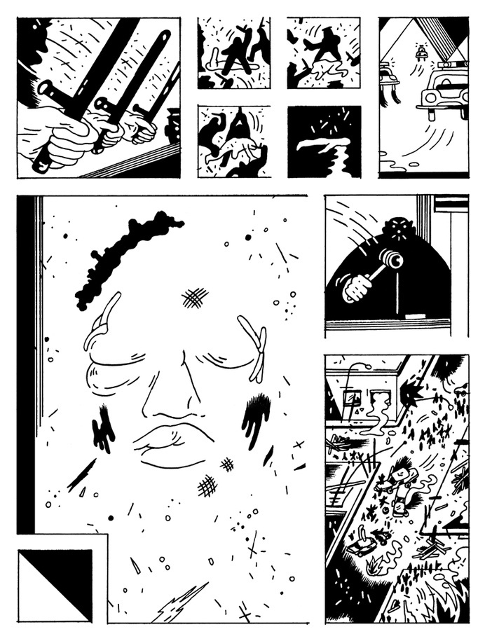 RODNEY KING BEATING #illustration