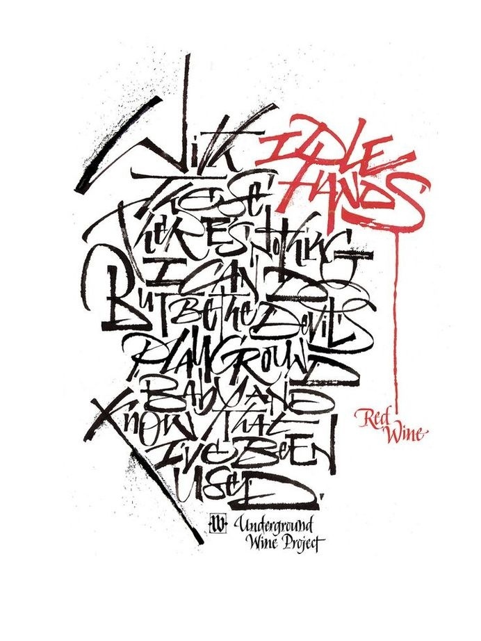 Idle Hands, Underground Wine Project by Luca Barcellona #type