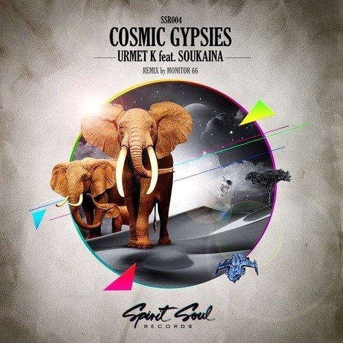 Cosmic gypsies #album #elephant #cover #art #animal #cosmic