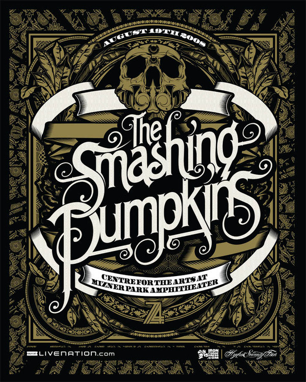 Smashing Pumpkins Poster on the Behance Network #hydro74 #smashing #pumpkins