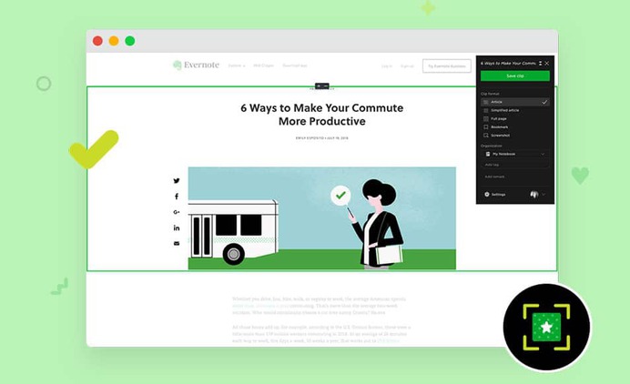 Evernote Webclipper