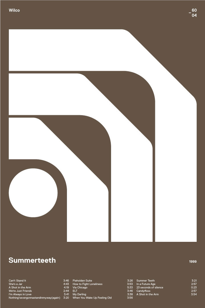 swissritual.ca #SwissRitual #graphic #design #grid #poster #swiss #Wilco Tribute to the Randstad (1966) logo — Design: Ben Bos