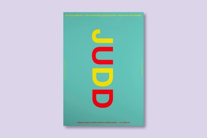 BB – posters #color #poster #judd #type #typography