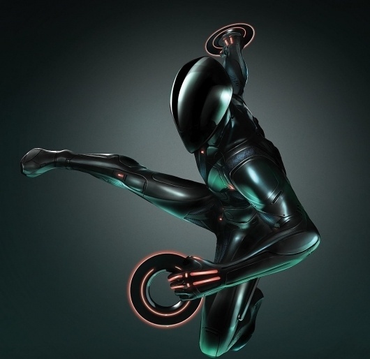 TRON LEGACY Promo Images of the Disc GameÂ Designs - News - GeekTyrant #tron