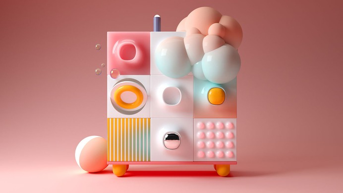 Colorful 3D Nooks - Mindsparkle Mag Colorful 3D Nooks is an exploration of shape, color and composition designed by Santi Zoraidez. #logo #packaging #identity #branding #design #color #photography #graphic #design #gallery #blog #project #mindsparkle #mag #beautiful #portfolio #designer