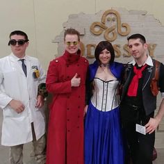 We survived the escape room at Katsucon 2019! . . . #katsucon2019 #katsuconcosplay #escaperoom #odysseyescaperoom #cosplayersofinstagram #cosplay #cosplaygirl #cosplayguy #cosplayer #cosplaycouple #bioshock #bioshockinfinite #bioshockelizabeth #bioshockbooker #bioshockcosplay #bioshockinfinitecosplay #elizabethcomstock #elizabethcomstockcosplay #bookerdewitt #bookerdewittcosplay #trigun #triguncosplay #vashthestampede #vashthestampedecosplay #fallout #falloutcosplay
