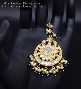 Maang Tika - gold diamond polki kundan meena jadau jewellery