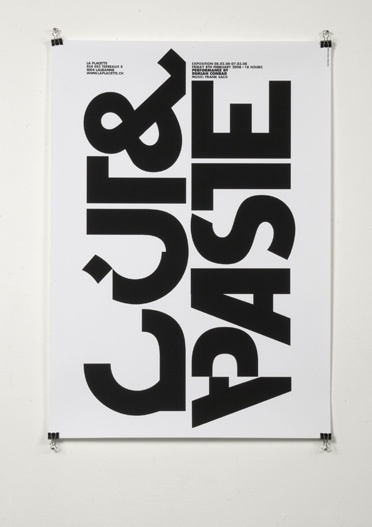 Cut&Paste : DEMIAN CONRAD DESIGN #print #demian #conrad #switzerland #typography