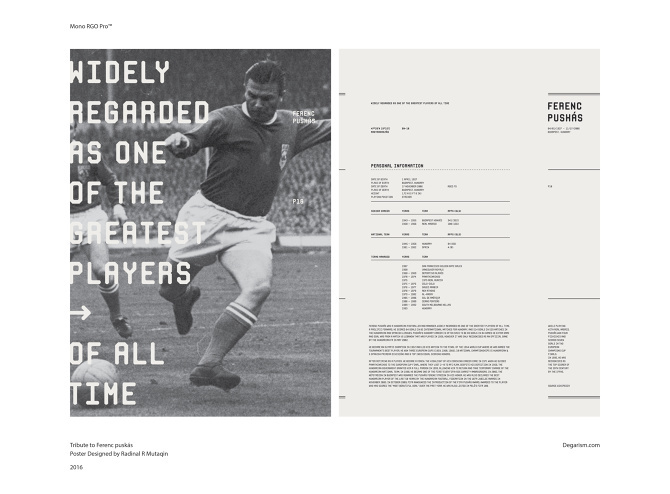 Mono RGO Pro™ #typeface #monospace #typography