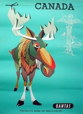 Delicious Industries #illustration #vintage #moose