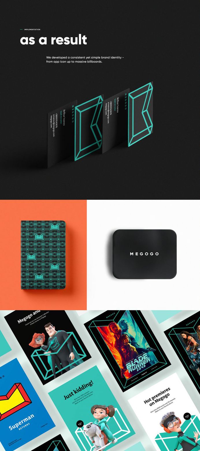 Megogo Brand Identity