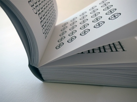 A-Z in Baskerville Book : #baskerville #book #handbound #typography