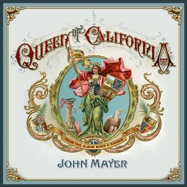 Queen-of-California-artwork.jpg (1000×1000) #album #design #cover #vintage #ornamental #typography