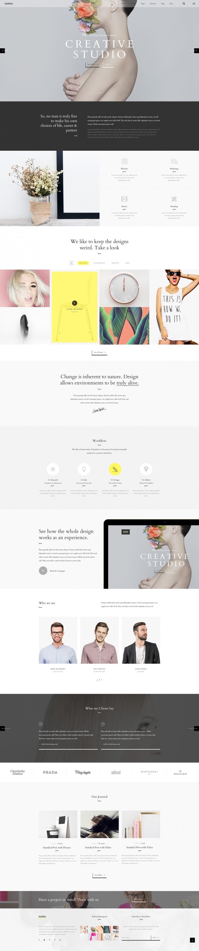 Hawa – A Hot Creative Design