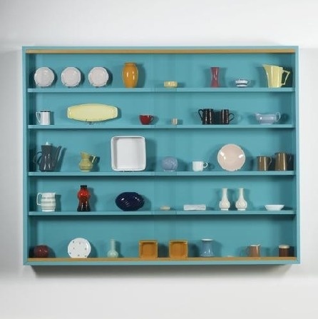 The Supermarket #vessels #shelves #sculpture #hirst