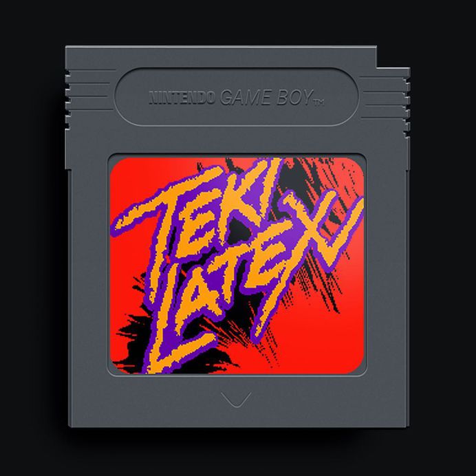 Studio Jimbo on Instagram: “New logo design for Teki Latex [@soundpellegrino] 🎮🎶💥”