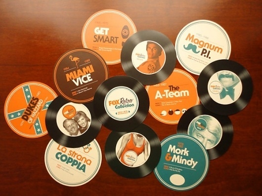 Fox Retro Collection on the Behance Network #music #retro #venyl