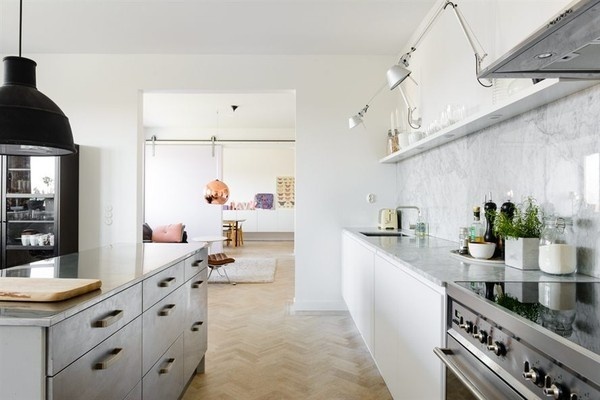 Airy apartment designed by Emma Persson Lagerberg #interior