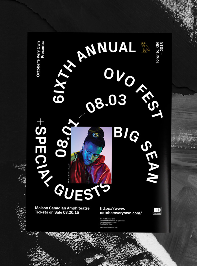 #poster #typography #type #print #paint #julestardy #ovo #festival