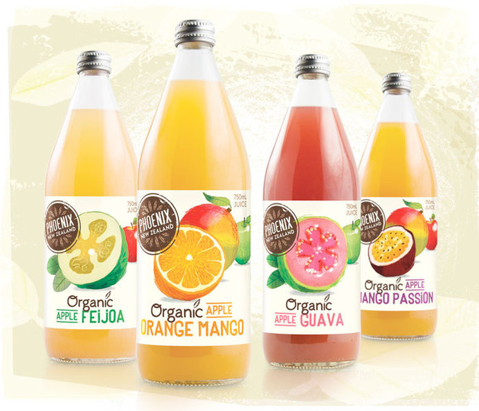 Phoenix Organic Beverage — The Dieline #organic