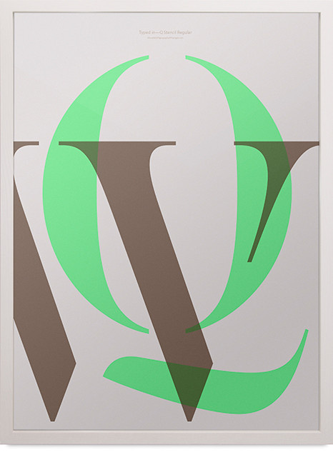 In Love With Typography2 — WQ #type #poster