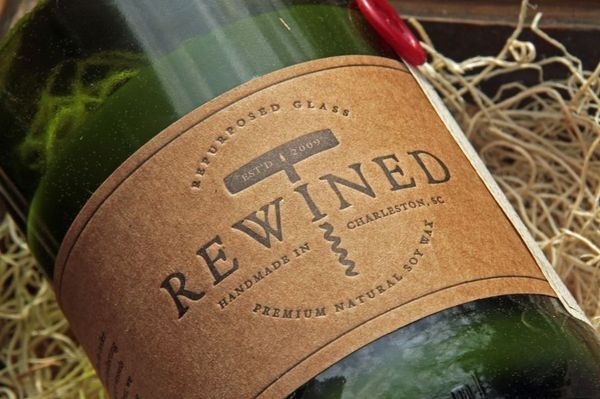 From Charleston: Wine Candle. Sauvignon Blanc is Adam Fetsch's favorite, but there are other fragrances inspired by wine varietals, includ #logo #wine