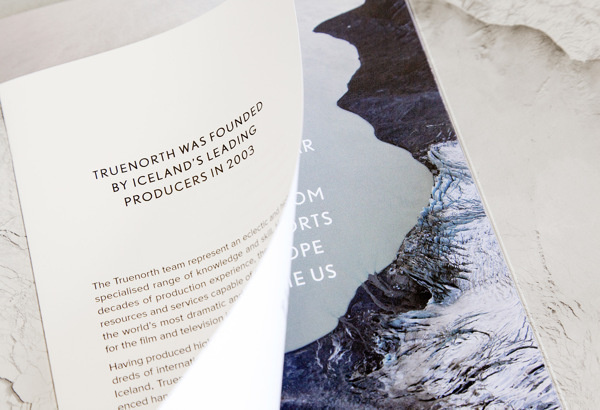 Truenorth Promotional Brochure on Behance #packaging #print #layout #typography