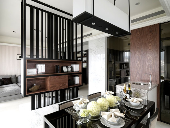 Elegant Example of Urban Living in a Taipei - interior design, interior, #decor, home decor, home #design, #interiordesign