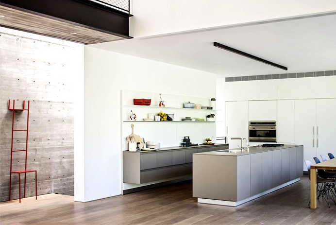 SB House – Wrapped in a Shell of Concrete - #kitchen, #kitchens, kitchen ideas, kitchen design