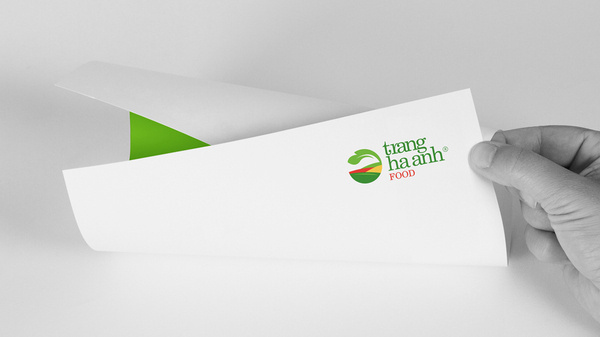 Trang ha anh food #vietnam #hieu #agency #thiet #trang #branding #leaf #ke #anh #fresh #pham #thuc #food #thuong #ha #logo #bratus #green