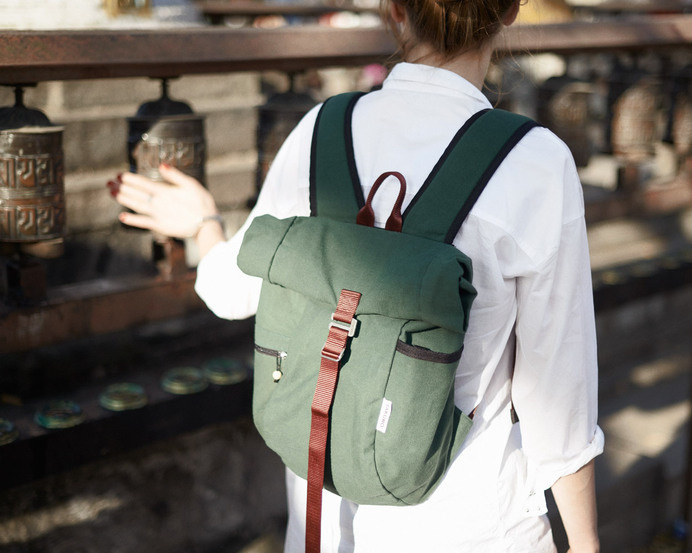 Takuro. — Look Book #cool #design #backpack #product #photography #golden #canvas #backpacks #style #green