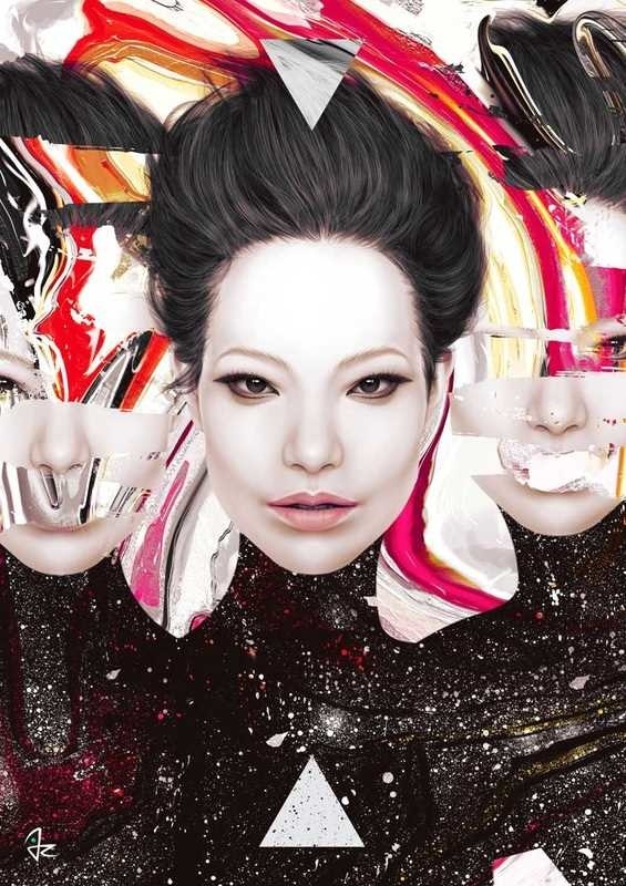 Tablet Digital Portraits by Giulio Rossi