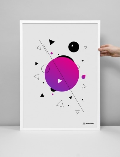 Delux Studio — Works of Roger Schami #sato #shapes #poster